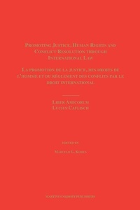 Enlarge image Cover: Promoting Justice, Human Rights and Conflict Resolution through International Law / La promotion de la justice, des droits de l'homme et du reglement des conflits par le droit international - Martinus Nijhoff