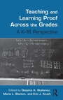 Cover: Teaching and Learning Proof Across the Grades - Routledge