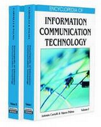 Enlarge image Cover: Encyclopedia of Information Communication Technology - Information Science Reference