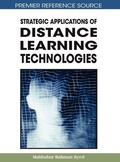 Cover: Strategic Applications of Distance Learning Technologies - Information Science Reference