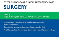Enlarge image Cover: Oxford Handbooks Clinical Tutor Study Cards: Surgery - Oxford University Press