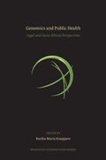 Cover: Genomics and Public Health - Martinus Nijhoff