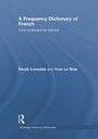 Cover: A Frequency Dictionary of French - Routledge