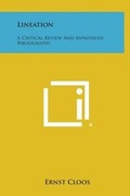 Cover: Lineation - Literary Licensing, LLC