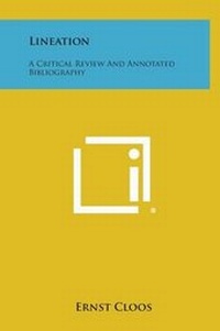 Enlarge image Cover: Lineation - Literary Licensing, LLC