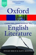 Cover: The Concise Oxford Companion to English Literature - Oxford University Press
