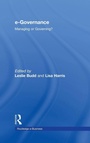 Cover: e-Governance - Routledge