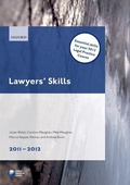Cover: Lawyers' Skills 2011-12 - Oxford University Press