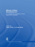 Cover: Whose Urban Renaissance? - Routledge