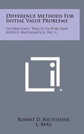 Cover: Difference Methods for Initial Value Problems - Literary Licensing, LLC