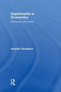 Enlarge image Cover: Experiments in Economics - Routledge