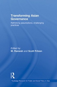 Enlarge image Cover: Transforming Asian Governance - Routledge