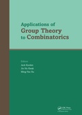 Cover: Applications of Group Theory to Combinatorics - CRC Press