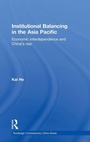 Cover: Institutional Balancing in the Asia Pacific - Routledge