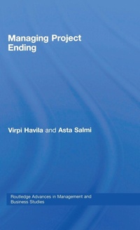 Enlarge image Cover: Managing Project Ending - Routledge