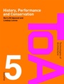 Cover: History, Performance and Conservation - Taylor & Francis
