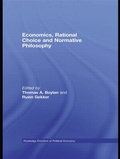 Cover: Economics, Rational Choice and Normative Philosophy - Routledge