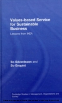 Enlarge image Cover: Values-based Service for Sustainable Business - Routledge