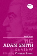 Cover: The Adam Smith Review Volume 4 - Routledge