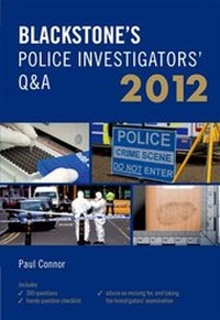 Abbildung von: Blackstone's Police Investigators' Q&A 2012 - Oxford University Press