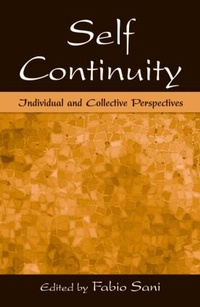 Enlarge image Cover: Self Continuity - Psychology Press