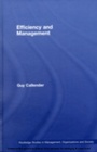 Cover: Efficiency and Management - Routledge