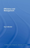 Cover: Efficiency and Management - Routledge
