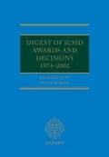 Cover: Digest of ICSID Awards and Decisions: 1974-2002 - Oxford University Press