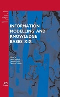 Cover: Information Modelling and Knowledge Bases XIX - IOS Press,US