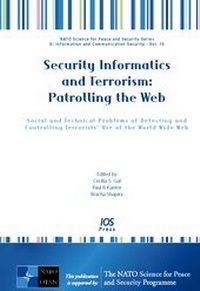 Abbildung von: Security Informatics and Terrorism: Patrolling the Web - IOS Press,US