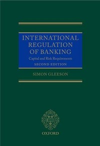 Enlarge image Cover: International Regulation of Banking - Oxford University Press