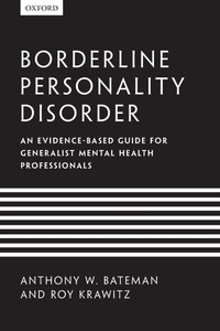Enlarge image Cover: Borderline Personality Disorder - Oxford University Press