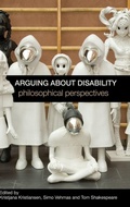 Cover: Arguing about Disability - Routledge