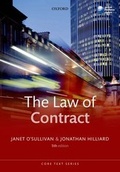 Cover: The Law of Contract - Oxford University Press