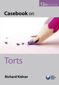Cover: Casebook on Torts - Oxford University Press