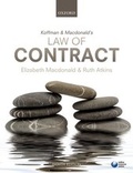 Cover: Koffman & Macdonald's Law of Contract - Oxford University Press