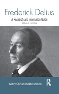 Cover: Frederick Delius - Routledge
