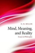 Cover: Mind, Meaning, and Reality - Oxford University Press