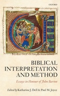 Cover: Biblical Interpretation and Method - Oxford University Press
