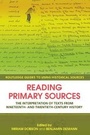Cover: Reading Primary Sources - Routledge