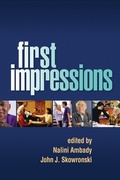 Cover: First Impressions - Guilford Publications