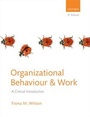 Cover: Organizational Behaviour and Work - Oxford University Press