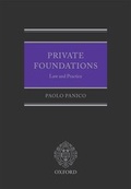 Cover: Private Foundations - Oxford University Press