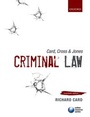 Cover: Card, Cross & Jones - Oxford University Press