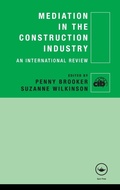 Cover: Mediation in the Construction Industry - Routledge