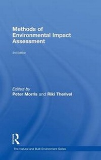 Enlarge image Cover: Methods of Environmental Impact Assessment - Routledge