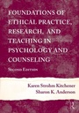 Cover: Foundations of Ethical Practice, Research, and Teaching in Psychology and Counseling - Routledge