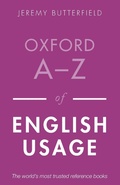 Cover: Oxford A-Z of English Usage - Oxford University Press