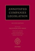 Cover: Annotated Companies Legislation - Oxford University Press