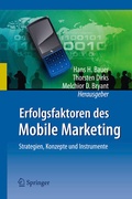 Cover: Erfolgsfaktoren des Mobile Marketing - Springer